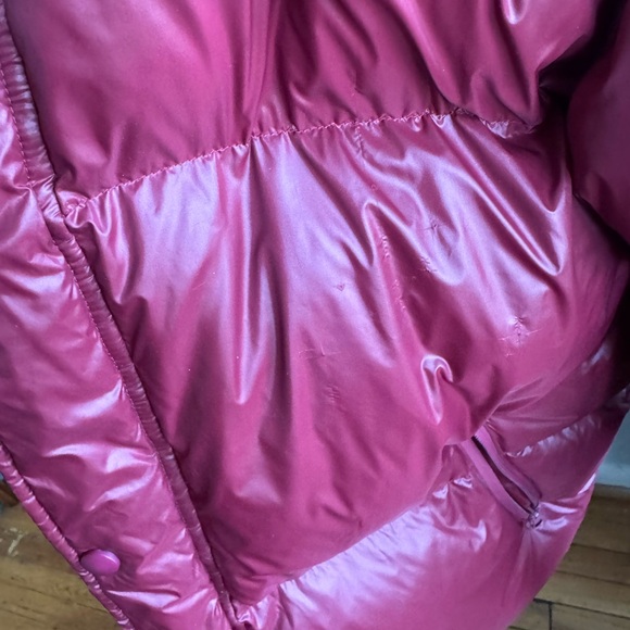 The Frankie Shop Burgundy Puffer Jacket - size S or M - Picture 6 of 9